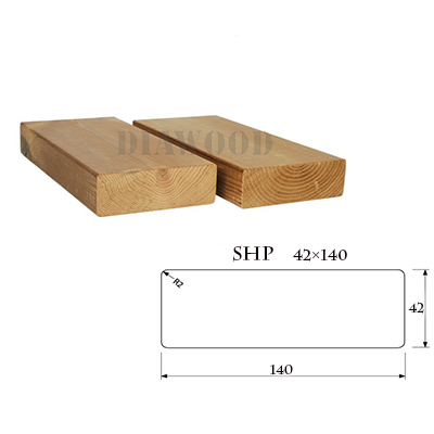 چوب ترموود 140×42 فنلاندی