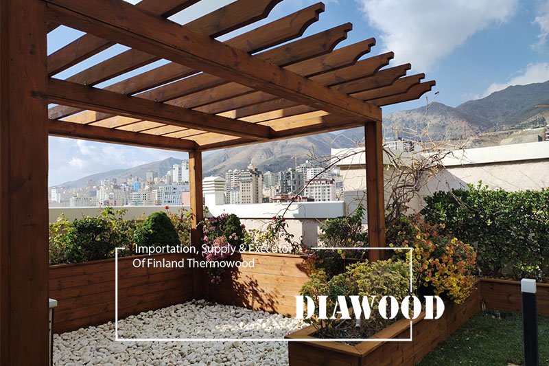 چوب نما چوب ترمووود چوب ترمود thermowood