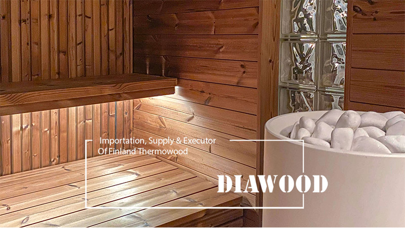 چوب سونا خشک  
sauna
THERMOWOOD