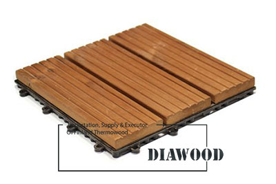 THERMOWOOD چوب ترموود کف تایل ترموود