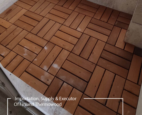 تایل یا کف پوش چوبی ترموود TILE THERMOWOOD